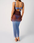 Maroon/Blue Jean