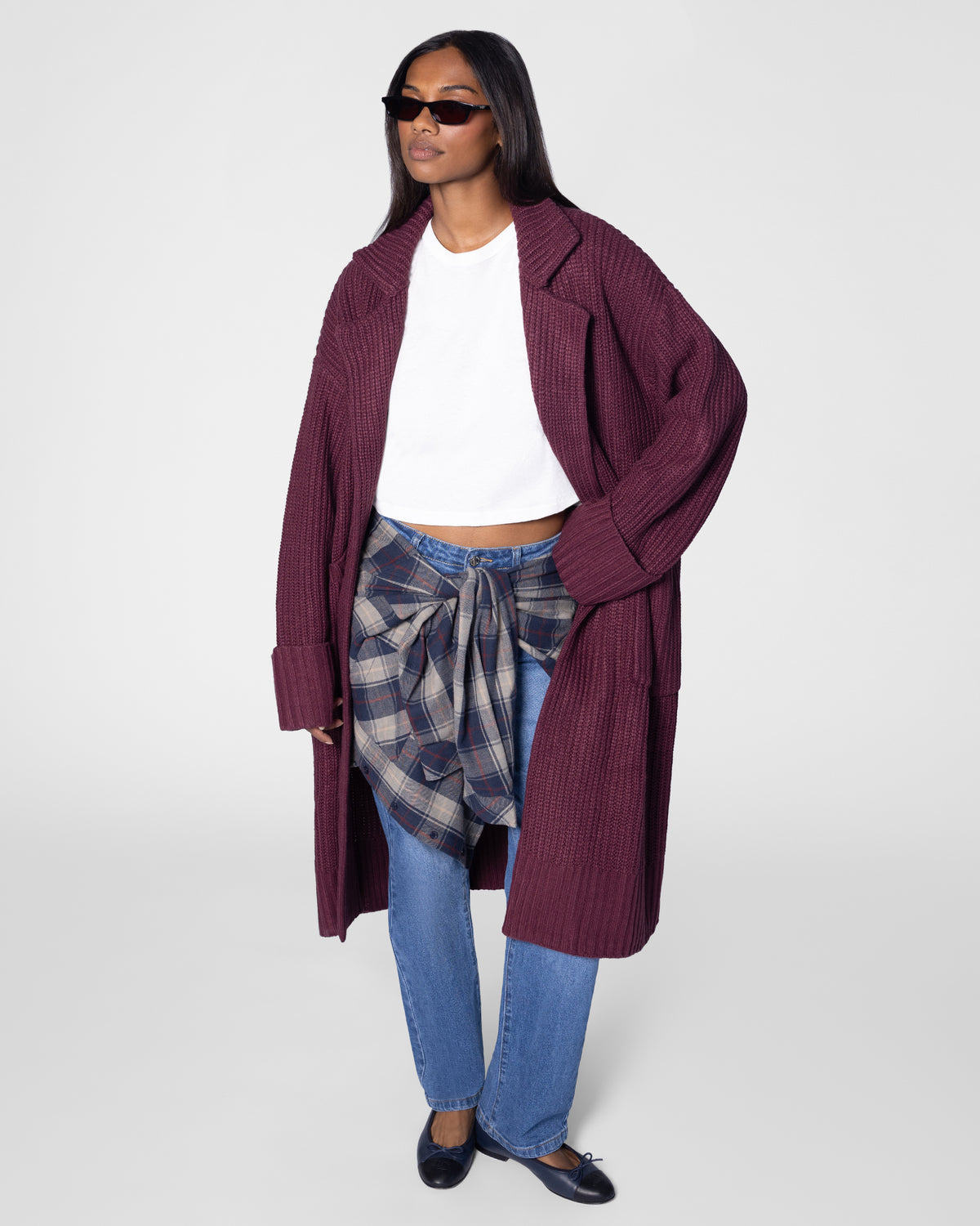 [Burgundy] - Model