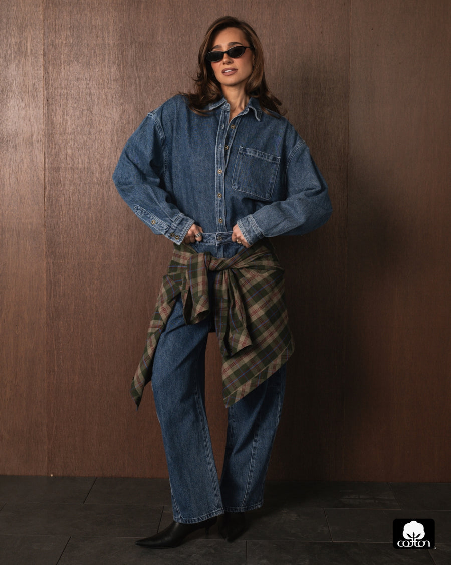 Boxy Boyfriend Overshirt