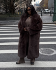 Long Faux Fur Jacket
