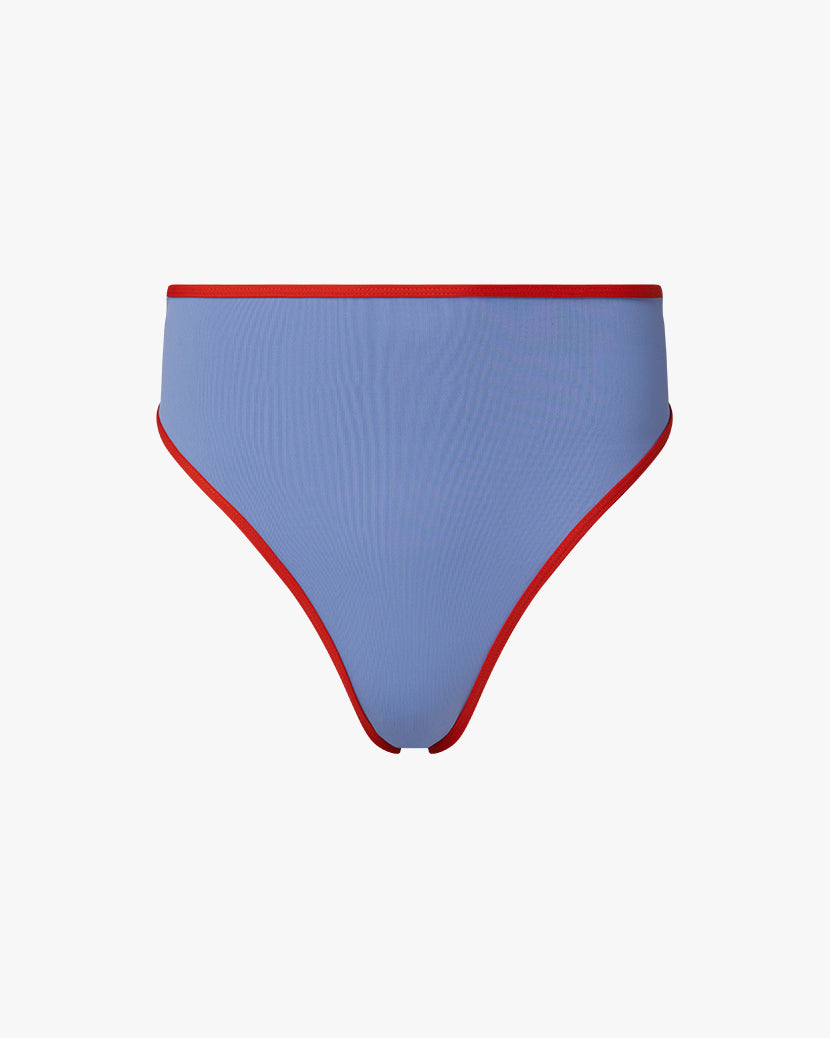 Blue/Fiery Red