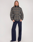 [Plaid Navy] - Model