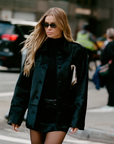 Pony Hair Button Front Jacket