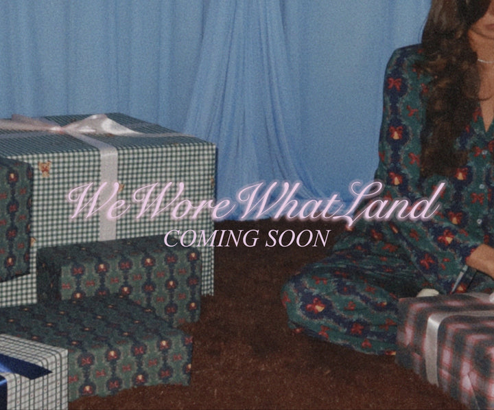 WeWoreWhatLand Holiday Pajamas Coming Soon