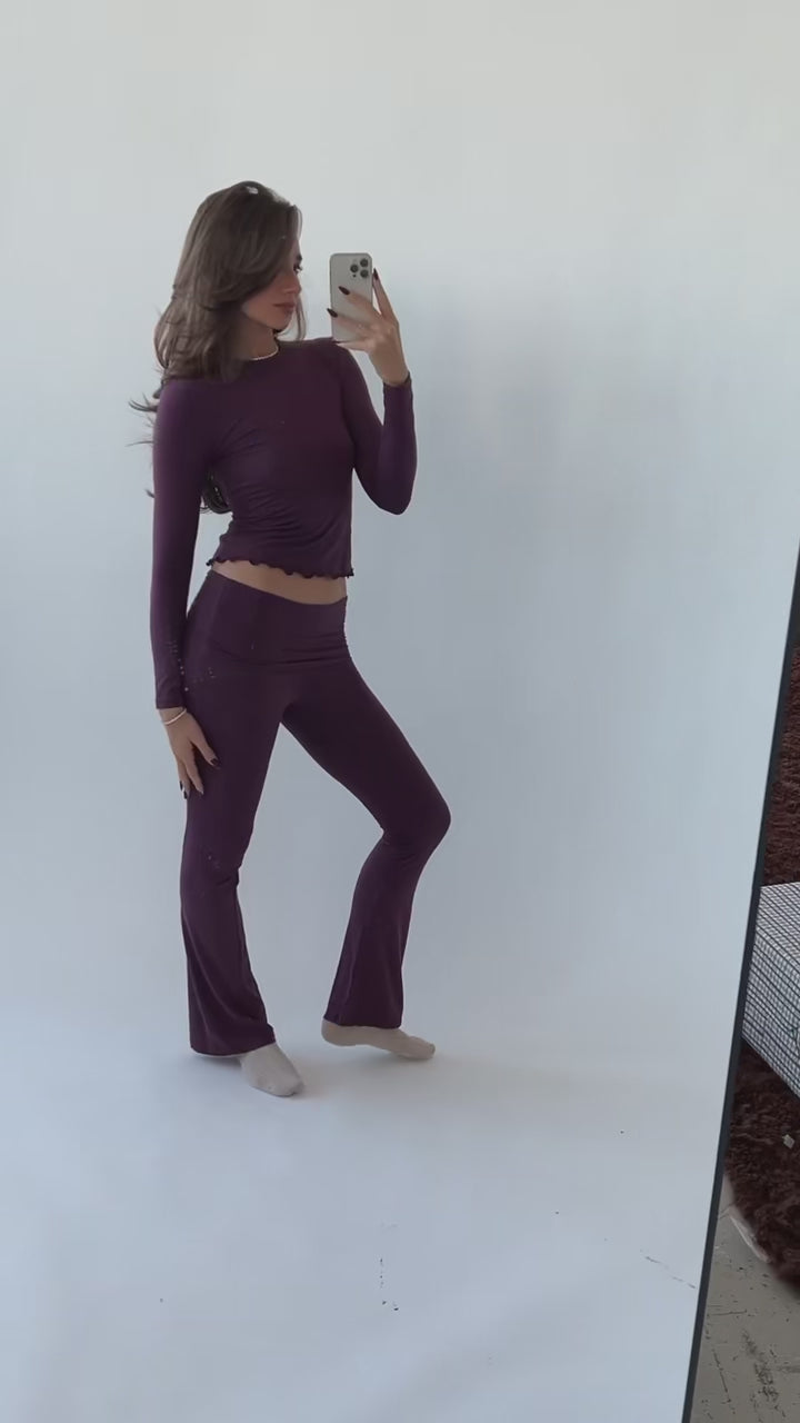 Long Sleeve Crewneck Top