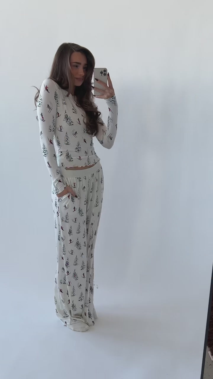 Long Sleeve Crewneck Top